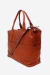 Antique Travel Bag handmade in italy vegetable tanned leather terrida venezia