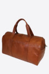 Travel Bag duffle bag handmade in italy vegetable tanned leather made in italy terrida venezia italian bag