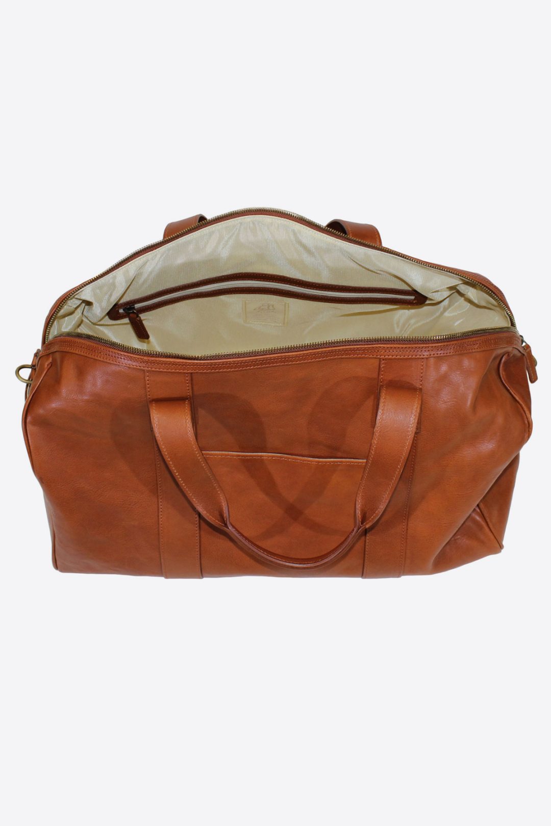 Travel Bag Terrida - Made in Italy, vegetable tanned leather duffle