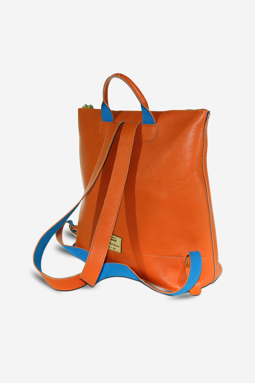Venetian Backpack Terrida - Made in Italy, vegetable tanned  display picture 2