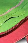 Solar Bag handmade in italy vegetable tanned leather murano glass italian tradition