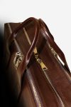 The Suitcase handmade in italy vegetable tanned leather briefcase terrida venezia leather bags italian bags business travel fashion