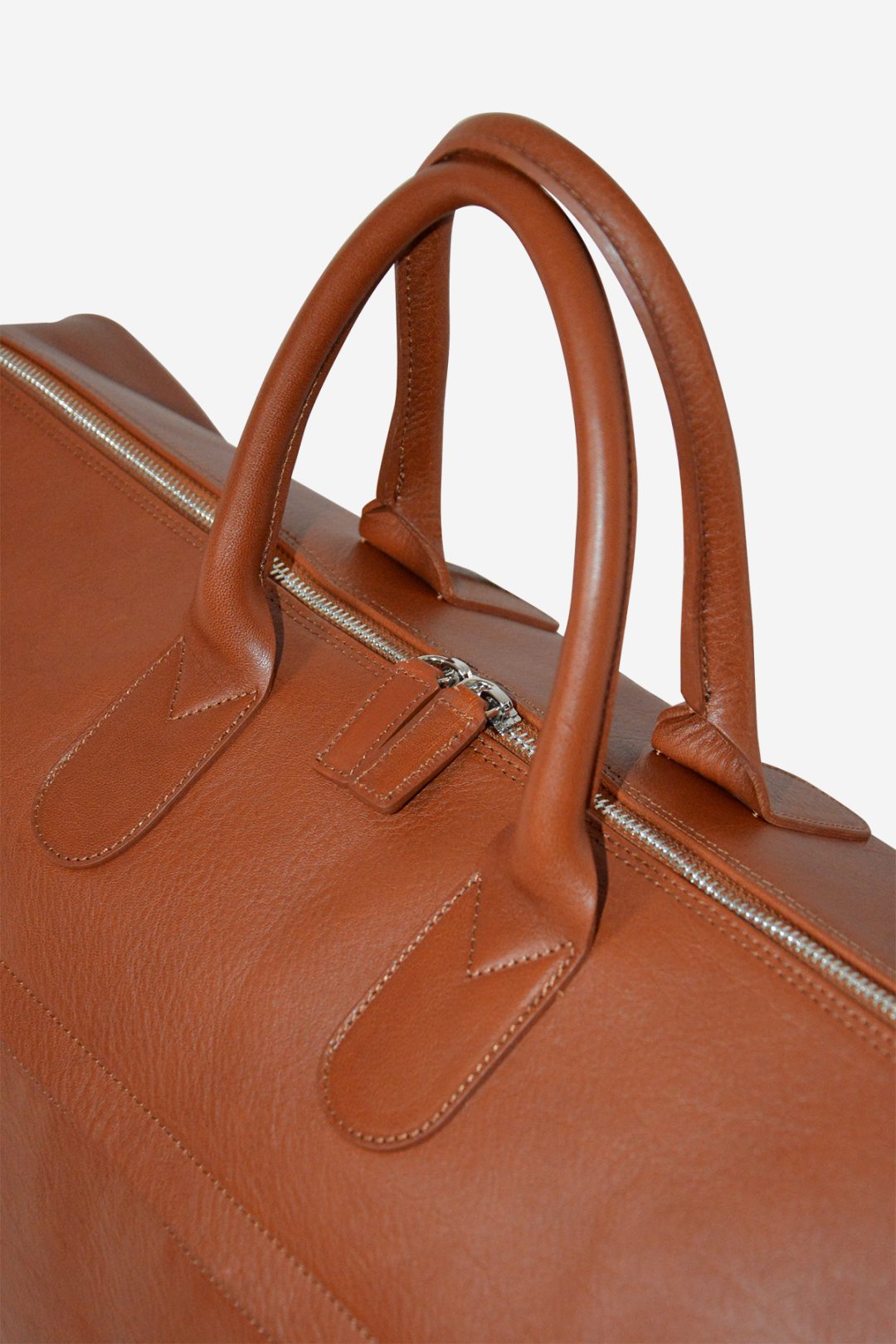Duffle Bag 038 Terrida - Made in Italy, vegetable tanned leather.