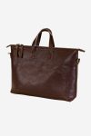 Modern Briefcase vegetable tanned leather handmade in italy terrida venezia leather briefcase murano glass