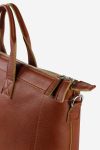 Modern Briefcase handmade in italy vegetable tanned leather italian bags