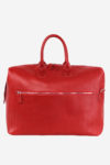 Shield Duffle Bag handmade in italy vegetable tanned leather travel business terrida venezia italian bags
