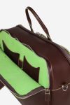 Light Case handmade in italy vegetable tanned leather terrida venezia italy business travel italian leather bags briefcase