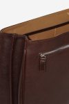 Medium Case handmade in italy vegetable tanned leather italian briefcase business travel italy venezia