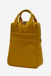 Vertical Backpack handmade in italy vegetable tanned leather terrida venezia murano glass