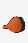Modern Padel Bag orange black sport waterproof leather