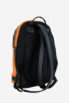 Modern Backpack back black orange leather