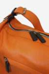 Modern Sport Bag zipper detail orange black