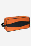 Modern Shoe Bag orange waterproof leather