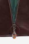Venetian Nautical Bag vegetable tanned leather handmade in italy terrida venezia murano glass