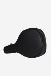 Leather Padel Bag black handmade in italy leather