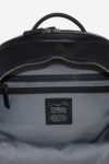 Sport Modern Backpack black cotton inner pocket handmade in italy
